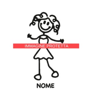 Mamma 1 Adesivi Famiglia - Mamma