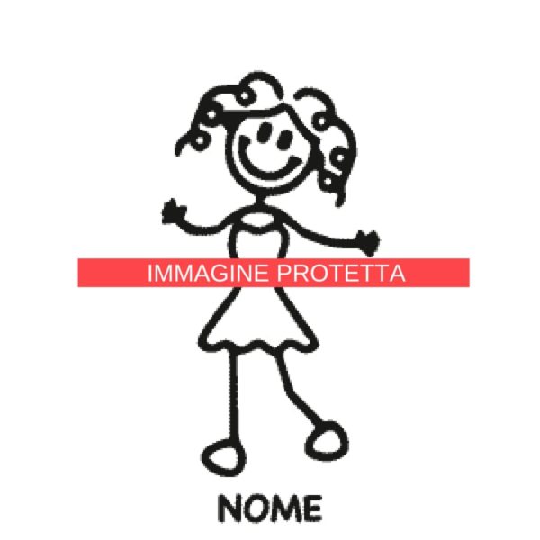 Mamma 1 Adesivi Famiglia - Mamma