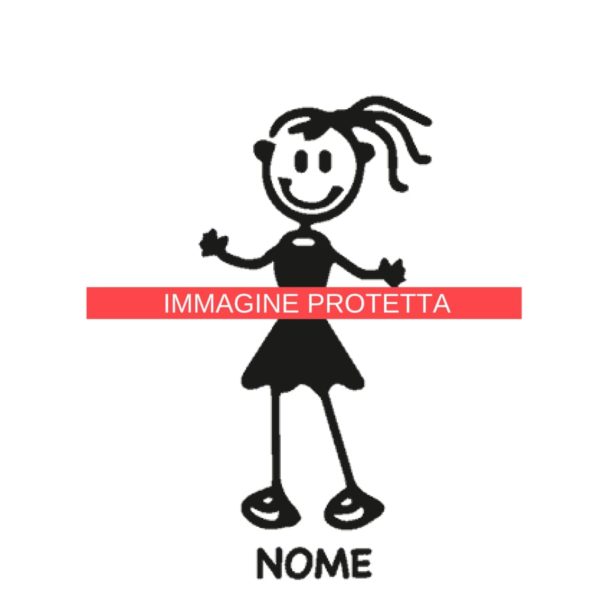 Mamma 11 Adesivi Famiglia - Mamma