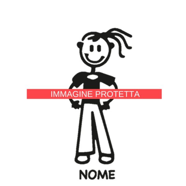 Mamma 13 Adesivi Famiglia - Mamma