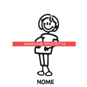 Mamma 16 Adesivi Famiglia - Mamma