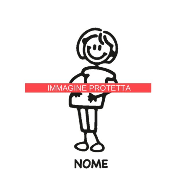 Mamma 16 Adesivi Famiglia - Mamma