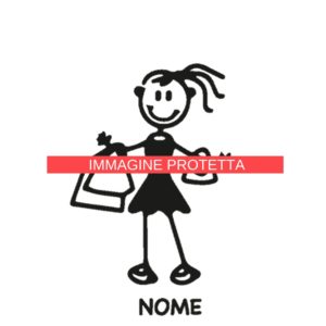 Mamma 18 Adesivi Famiglia - Mamma