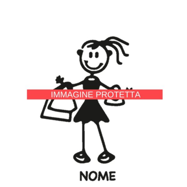 Mamma 18 Adesivi Famiglia - Mamma