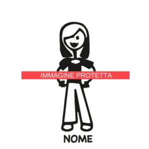 Mamma 2 Adesivi Famiglia - Mamma
