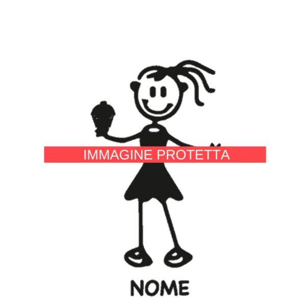 Mamma 21 Adesivi Famiglia - Mamma