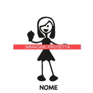 Mamma 22 Adesivi Famiglia - Mamma
