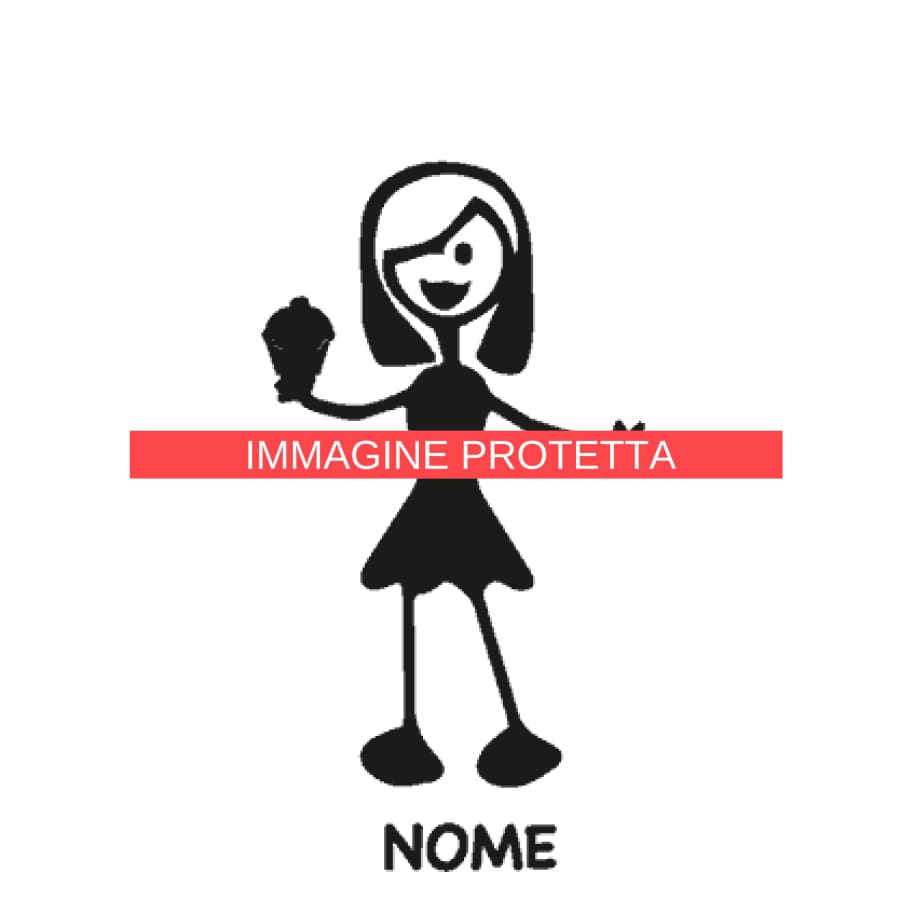 Mamma 22 Adesivi Famiglia - Mamma