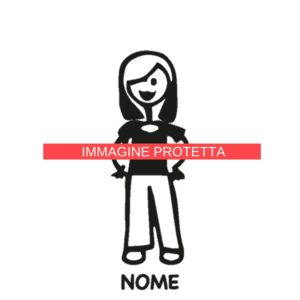 Mamma 23 Adesivi Famiglia - Mamma