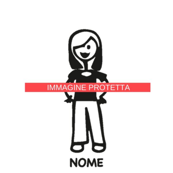 Mamma 23 Adesivi Famiglia - Mamma