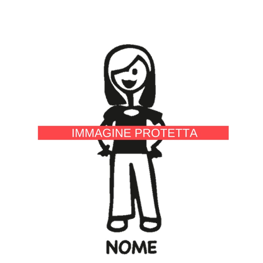 Mamma 23 Adesivi Famiglia - Mamma