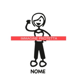 Mamma 24 Adesivi Famiglia - Mamma