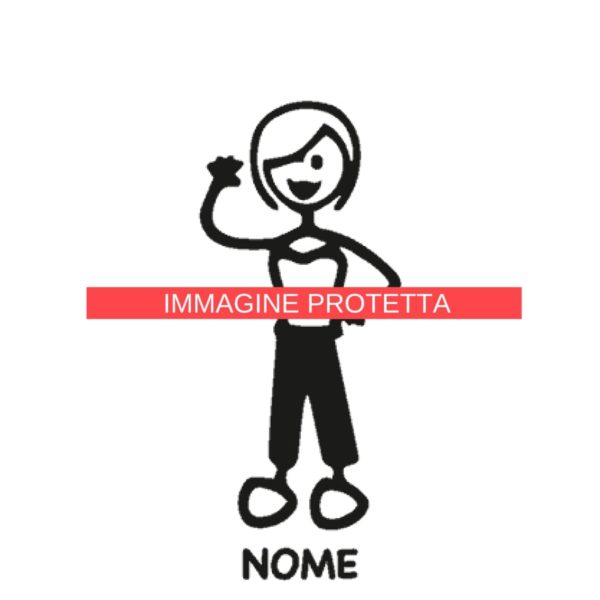 Mamma 24 Adesivi Famiglia - Mamma