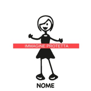 Mamma 25 Adesivi Famiglia - Mamma