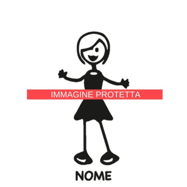 Mamma 25 Adesivi Famiglia - Mamma