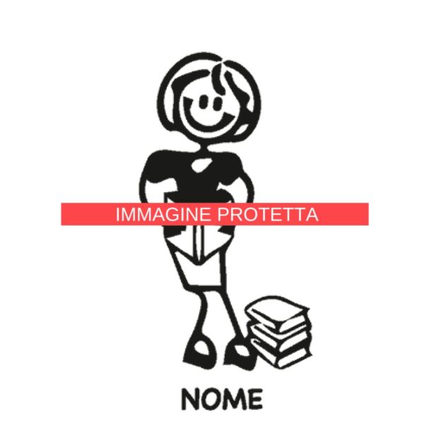Mamma 5 Adesivi Famiglia - Mamma
