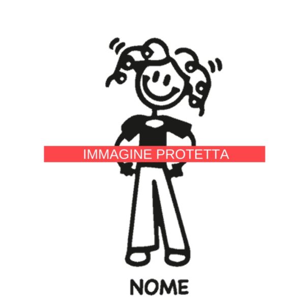 Mamma 7 Adesivi Famiglia - Mamma