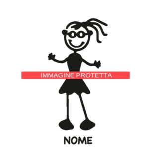 Mamma 8 Adesivi Famiglia - Mamma