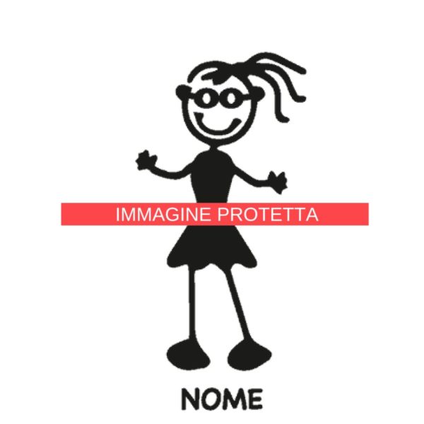 Mamma 8 Adesivi Famiglia - Mamma