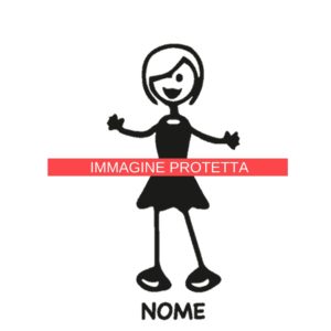Mamma 9 Adesivi Famiglia - Mamma