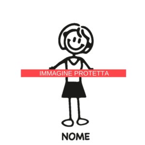 Nonno E Nonna 1 Adesivi Famiglia - Neonato Neonata