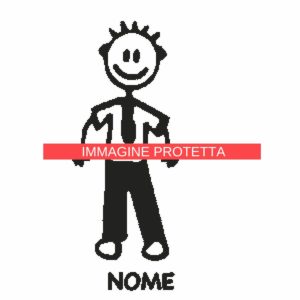 Nonno E Nonna 10 Adesivi Famiglia - Neonato Neonata
