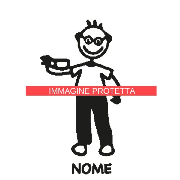 Nonno E Nonna 12 Adesivi Famiglia - Neonato Neonata