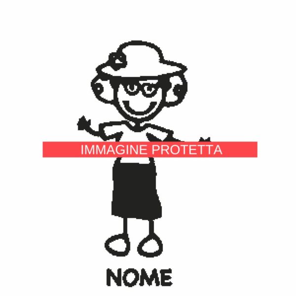 Nonno E Nonna 3 Adesivi Famiglia - Neonato Neonata