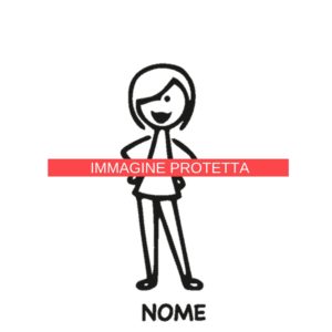 Nonno E Nonna 4 Adesivi Famiglia - Neonato Neonata