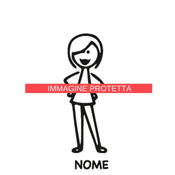 Nonno E Nonna 4 Adesivi Famiglia - Neonato Neonata