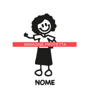 Nonno E Nonna 5 Adesivi Famiglia - Neonato Neonata