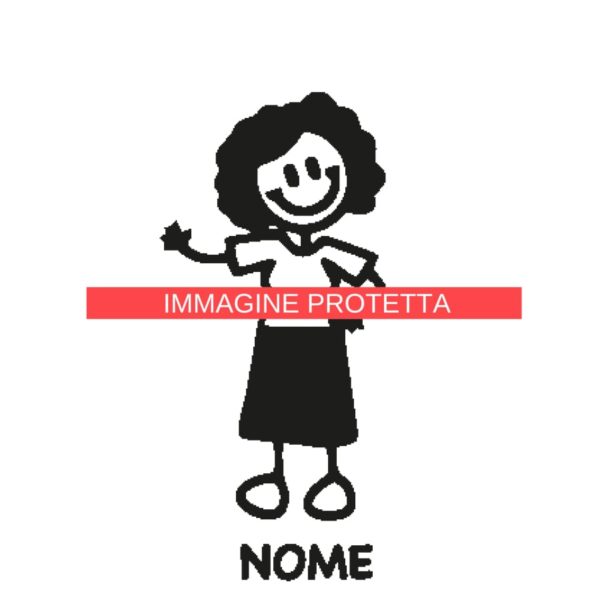 Nonno E Nonna 5 Adesivi Famiglia - Neonato Neonata