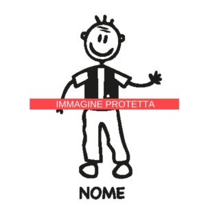 Nonno E Nonna 8 Adesivi Famiglia - Neonato Neonata