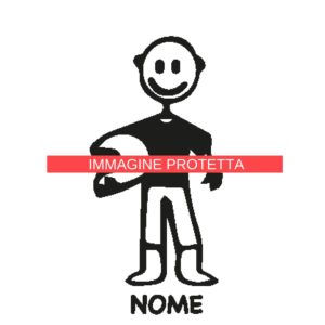 Papà 15 Adesivi Famiglia - Papa