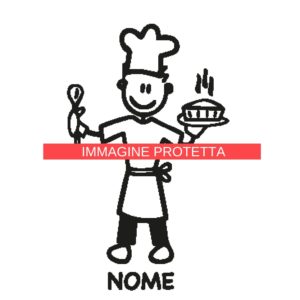 Papà 23 Adesivi Famiglia - Papa