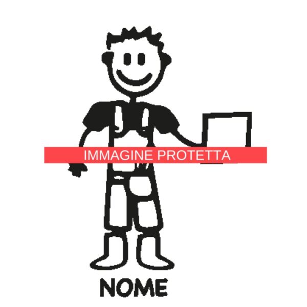 Papà 25 Adesivi Famiglia - Papa