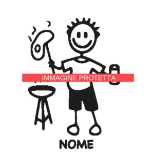 Papà 26 Adesivi Famiglia - Papa
