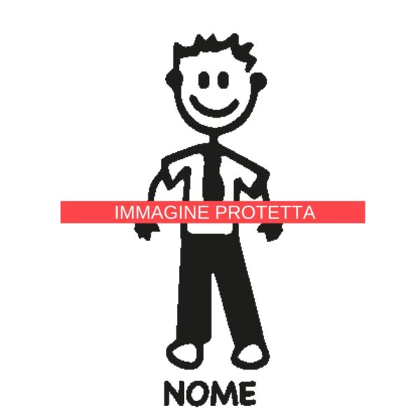 Papà 28 Adesivi Famiglia - Papa