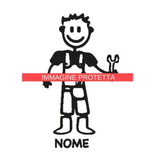 Papà 30 Adesivi Famiglia - Papa