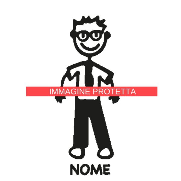 Papà 31 Adesivi Famiglia - Papa
