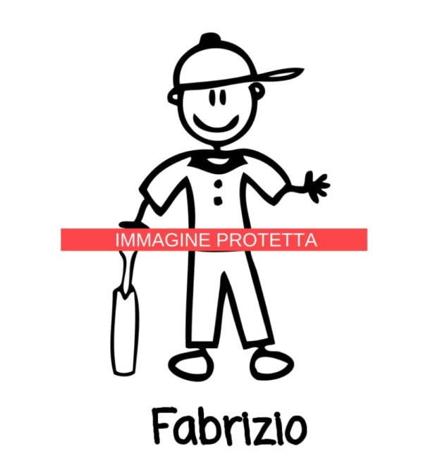 Papà 34 Adesivi Famiglia - Papa