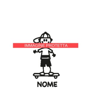 Ragazzo E Ragazza 13 Adesivi Famiglia - Ragazzo Ragazza