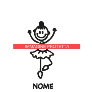 Ragazzo E Ragazza 17 Adesivi Famiglia - Ragazzo Ragazza