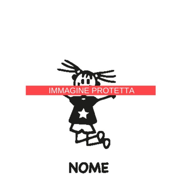 Ragazzo E Ragazza 24 Adesivi Famiglia - Ragazzo Ragazza