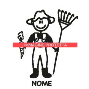 Papà 13 Adesivi Famiglia - Papa