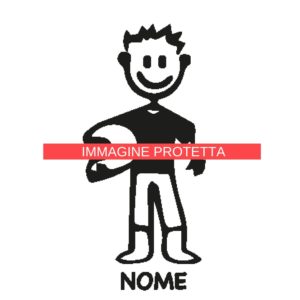 Papà 14 Adesivi Famiglia - Papa